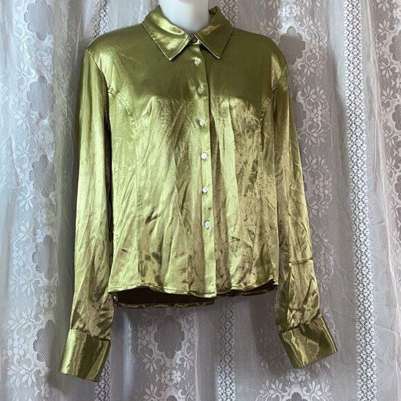 Vintage Moda Inti  Women Long Sleeve Shirt Size Approximately ML - Picture 3 of 11